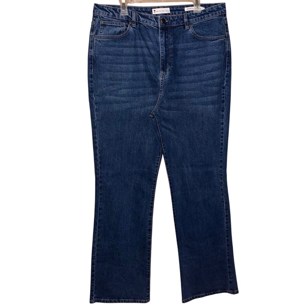 American Tall women’s Britney high-rise boot cut jeans pants (size 36/35)